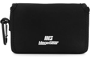 MegaGear MG1896 - Custodia ultra leggera in neoprene, compatibile con Fujifilm X100V, colore: Nero
