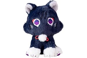 Peluche Genshin Impact - 22 cm - Pour chat - Peluche peluche - Peluche mignonne Genshin Impact Scaramouche - Poupée en peluche pour chat