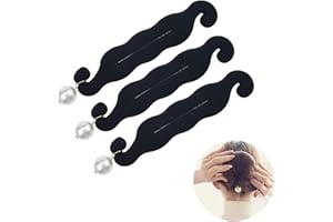 BFYHVP 3 Stück Hair Bun, Dutt Maker, Hair Bun Maker, Dutt Hilfe, Bun Barz, Duttkissen, Hair Twister, Magische Flechtmaschine, Duttkissen Klein, Bun Twist, Haardutt, Hair Styling Accessories