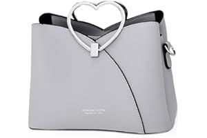 NICOLE & DORIS Borsa per le Donne Borsa con Maniglia Superiore Borsa Messenger in Pelle PU Borsa a Tracolla Moda Borsa Tote Carino