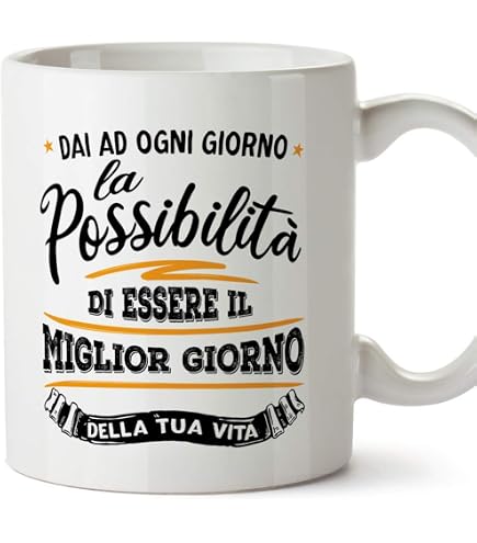 Tazza 46° Compleanno Originale Mugffins | Buon Compleanno In Italiano Rosa 350 Ml | Regalo Divertente In Ceramica Per Microonde E Lavastoviglie