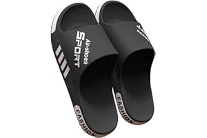 SMIUPIN Piscina spiaggia scivola sandali per gli uomini,bagno doccia scarpe,coppia scivola pantofole all'aperto al coperto