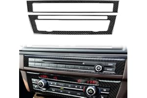 Porfeet Auto-CD-Bedienfeld-Verkleidungsabdeckung, Auto-CD-Bedienfeld-Verkleidungsabdeckung Innenaufkleber Kompatibel Mit BMW 5er F10 11-17