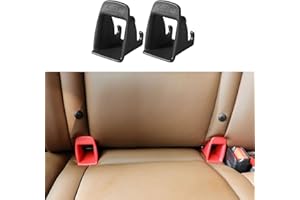 DOUKESH Anclajes Isofix, ISOFIX Universal para Coche, Adaptador Isofix para Coche, Adaptador Isofix Sistemas de Fijación Unviersal para Asientos de Coche, para ISOFIX Conector de Interfaz (M, Unidad, 2)