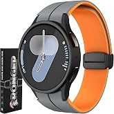 Rongep Samsung ile Uyumlu Spor Tasarım Flex Loop 20mm Kordon Galaxy Watch 7/6/5/4 Serisi i&ccedil;in Galaxy Watch 7 Kordon (40mm/44m