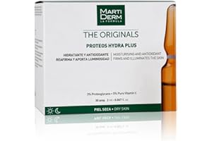 MARTIDERM Proteos Hydra Plus 30 Ampollas, Marron, Aromatic, 60 Mililitros