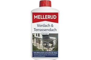 ‎MELLERUD MELLERUD Terrassendach Reiniger Konzentrat | 1 x 1 l | Für Glas, Kunststoff & Acryl – Tiefenreinigung & Schutzfilm
