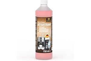 750ml Détartrant pour Delonghi, Bosch, Tassimo, Krups, Philips, Dolce Gusto, Senseo, Jura, Siemens machines à café automatiques et cafetières, 6 utilisations - Coffeeano détartrage