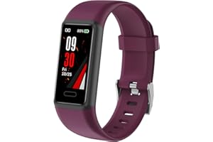 Cloudpoem Fitness Tracker with Heart Rate Sleep Monitor Step/Calories Counter,IP68 Waterproof Fitness Watch with Pedometer for Women Men,SMS/SNS/Phone Call Notification for Android iOS Smartphones