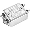 Walfront CW4L2-20A-T 20A Noise Suppressor Power EMI Filter 115V/250V Power Line EMI Filter Terminal
