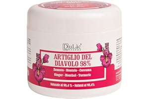 DULÀC FARMACEUTICI 1982 Dulàc - Harpagofito Crema para Dolores Musculares y Articulares 500 ml, 98% Harpagofito para Músculos y Articulaciones, Pomada Natural para Tensiones Crónicas