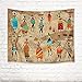 Produktbild Afrikanische Frauen Tiere Elefanten Hirsche Bild drucken Wandbehang Tapisserie Strand Tisch Tuch Tuch Wohnaccessoire 200 Breite x 150 Höhe cm