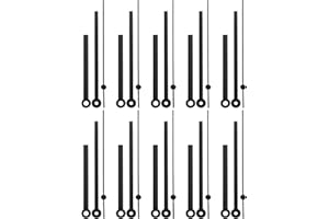 OSALADI 10 set di orologi da uomo sostituzione del meccanismo dell'orologio lancetta di ricambio fai da te riparazione fai te Suite regolazione orologio plastica