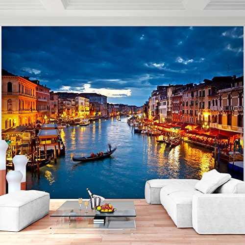 Fototapete Venedig 352 x 250 cm - Vliestapete - Wandtapete - Vlies Phototapete - Wand - Wandbilder XXL - !!! 100% MADE IN GERMANY !!! Runa Tapete 9038011c