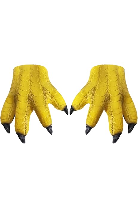 Gants De Griffes De Perroquet D'Halloween, Gants De Pattes D