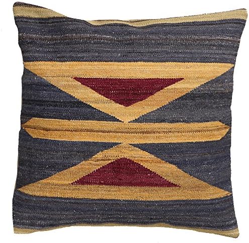 Sale, Handmade Genuine Kilim Cushion Cover Pillow Case Vintage Style,58cm x 58cm/22''/22''(1341) Clearance sale