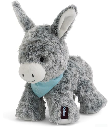 Heunec My Little Murpyh Plush Donkey - Grey GRS/PET Recycled Material Stuffed Animal, 20cm - View #10