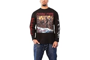 Cannibal Corpse T Shirt Tomb of The Mutilated Officiel Homme Noir Long Sleeve