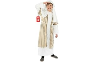 Fun Shack Gold Shepherd Costume Kids, Innkeeper Costume Kids, Nativity Costumes for Boys, Christmas Costumes for Boys