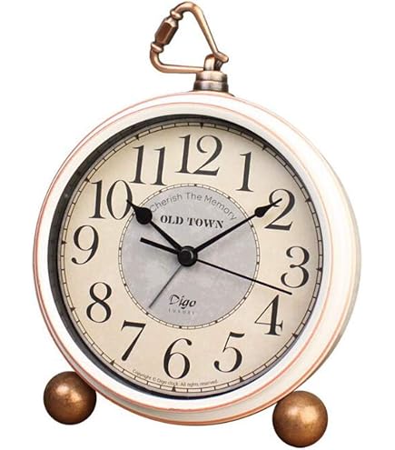 Horloge Murale Vintage 30cm - Mouvement Quartz Silencieux - Style Rétro - Pour Salon, Cuisine Ou Bureau