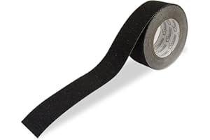 Hausen High Grip Sticky Backed Adhesive Anti Slip Tape Black Safety Flooring