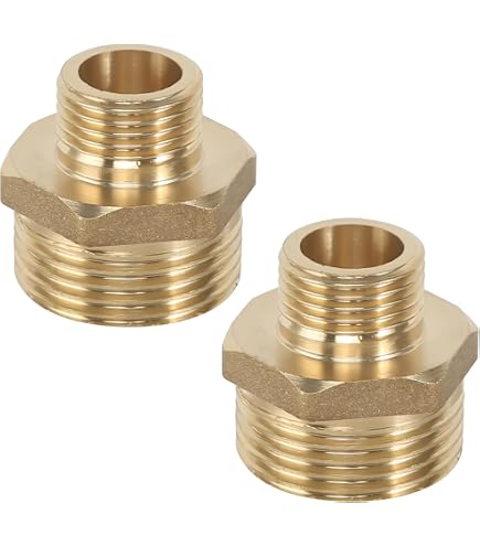 Adaptateur Réducteur Laiton - Filetage AG Vers IG - Pour Raccord De Tuyauterie