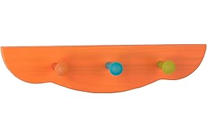 Kit Closet 9110311009 - colgador de pared infantil kide, naranja, 60 x 35 x 20