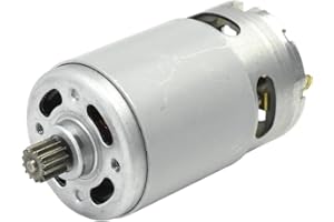 CHANCS RS550 DC 21V Replacement Motor 14 Teeth Gear Electric Saw Micro Motor for Rechargeable Mini Hand Saw