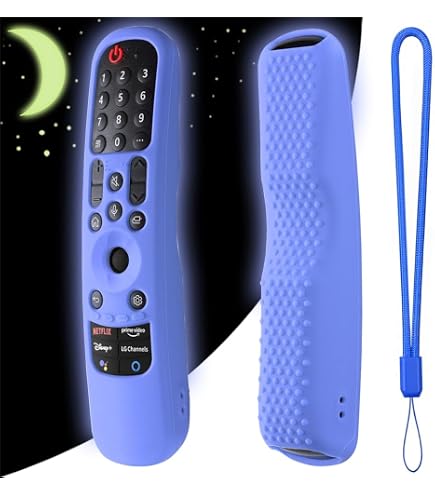 Silikonhülle Für LG Magic Remote Fernbedienung – Stoßfest, Rutschfest, Leuchtend, MR21GA/MR22GN Uvm.