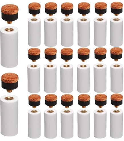 100 Pointes De Rechange Pour Queues De Billard - Tailles 9mm, 11mm, 13mm, Plastique, Facile à Installer Sans Colle - 2
