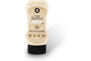 Go Fitness Zero – Sauces – Truffle Mayo – 350 ml – Sauce Faible en Calories, Saveur Truffe Riche et Crémeuse, Compatible avec Régime Keto