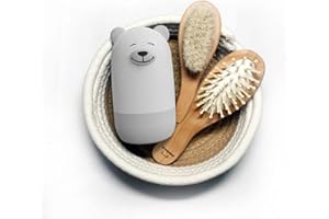 PAPABEAR Baby-Nagelknipser-Set mit niedlichem Etui, Fingernagel- und Zehennagelfeilenset für die Maniküre und Pediküre von Neugeborenen, Geschenk für die neue Mutter