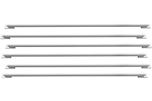 AVONSTAR CLASSICS RANGE DIY Window Security Bars Pack of 6 Items (20mm x 750mm, White)
