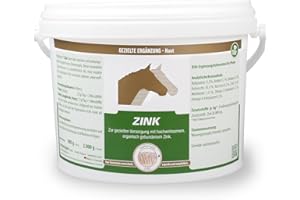 EQUIPOWER Vetripharm Zink | 2 kg | Diät-Ergänzungsfuttermittel für Pferde | Getreide- und melassefrei