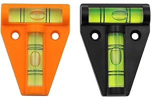 DJOWYH Nivel de burbuja magnético en T, práctico nivel de burbuja cruzado, 2 unidades, báscula en cruz para caravana, báscula piramidal para caravana, nivel de burbuja 2D, nivel de burbuja cruzado, camping