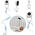 Supporto Universa con cinghie flessibile per baby monitor, Montare la mensola senza forare Supporto per monitor più sicuro Ba