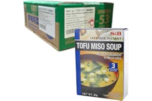 S&B Sopa de miso Tofu instantáneo paquete de 1 x 30 gr 0.03 ml