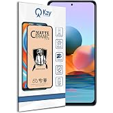 KZY CONTACT Fully Coated Matte Ceramic Nano Flexible Screen Protector Glass compatible with Xiaomi Redmi Note 10 Pro