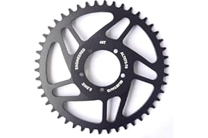 ebikefans 42T/44T/46T/48T/52T Ruota Catena per Bafang BBS01 BBS02 BBSHD Mid-drive Motor Chainring Pignone Bicicletta Elettrica Kit di conversione Parti