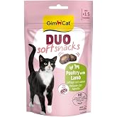 GimCat Duo Soft Snacks Poultry with Lamb Kedi &Ouml;d&uuml;l&uuml; 50 Gr