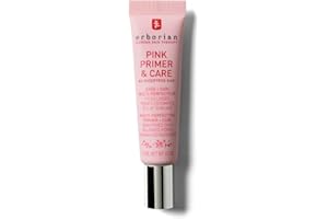 ERBORIAN Pink Primer & Care Skin Perfecting Radiance Primer, Refined Skin Texture Effect