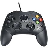Assecure Compatible Original Black Xbox Slim S Type Wired Controller Gamepad