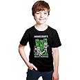INDISSH Unisex Kid's Regular Fit Pure Cotton Bio-Washed Half Sleeves Graphic Printed T-Shirt, (MECI11)