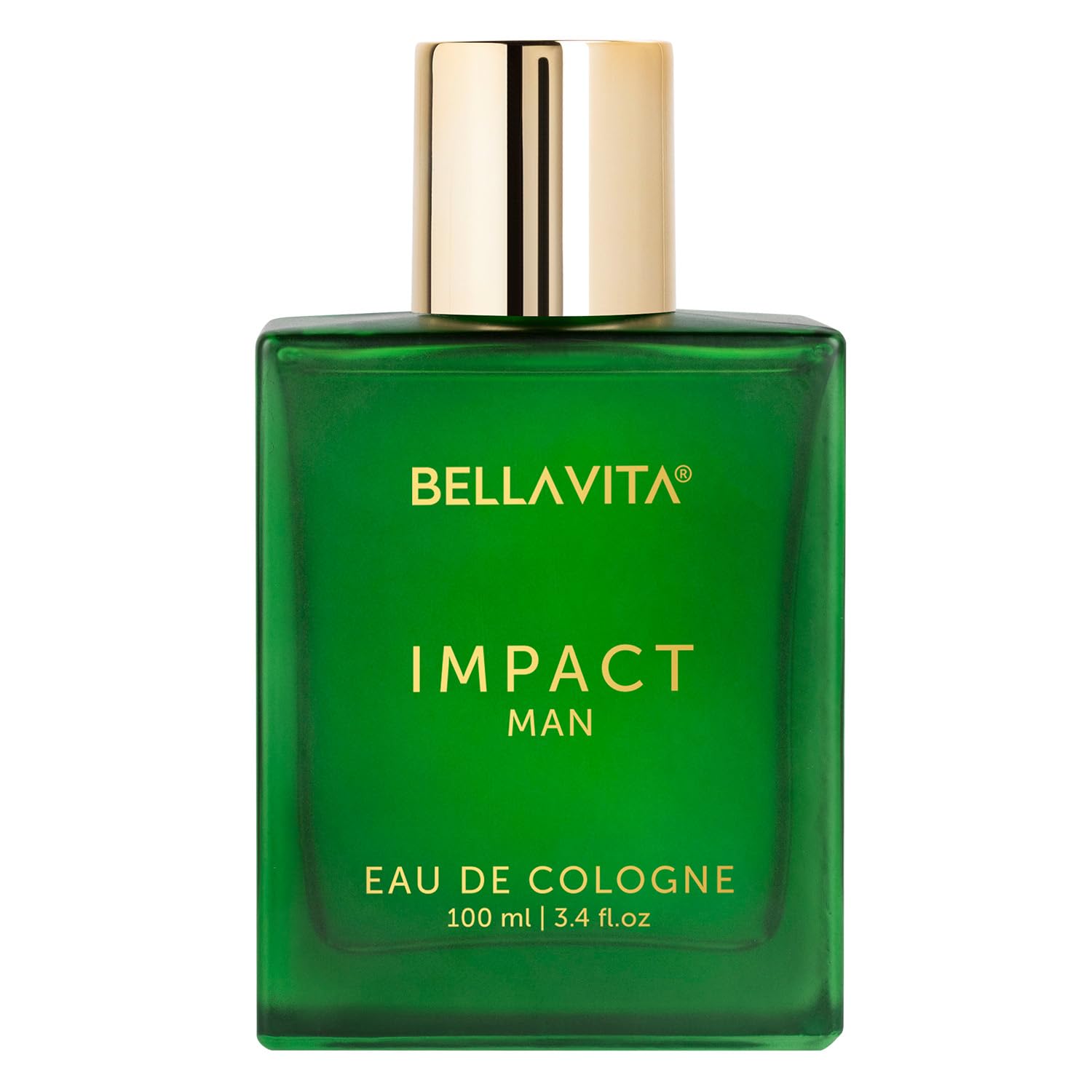 Bella Vita Luxury IMPACT MAN Eau De Cologne Perfume with Mandarin Orange, Patchouli, Cedar | Woody, Citrusy Long Lasting EDC 