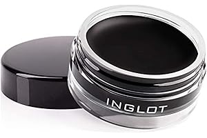 Inglot AMC Eyeliner Gel | Black Matte with High Intensity Pigments | Long-lasting | Waterproof | Smudge-proof | Vegan | Cruelty-free | Hypoallergenic | 5,5 g : 77
