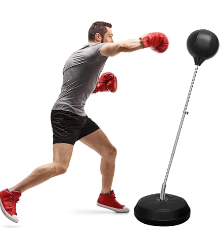 Jukestir Boxing Coordination Bag - Dynamic Motion Training For MMA, Footwork & Reflexes