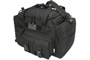 * New* Kombat Tactical Saxon - Borsa da viaggio per auto, 35 litri, colore: Nero