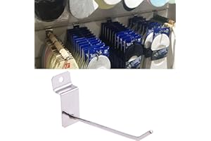 GATUIDA 20 Pezzi Ganci di Visualizzazione della Griglia Ganci per Pannelli a Parete a Griglia Ganci da Parete a Griglia Ganci per Attrezzi Montaggio a Parete Accessori Appendiabito Maglia