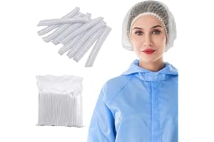 RDNKVB 30pcs Jetables Cheveux Confort Supérieur pour Cuisine et Beauté Bonnets Chirurgicale Médicales à Usage Unique Respirants Protection Optimale Unisexe