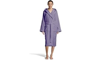 Bassetti Morbido Accappatoio 360 gr con Cappuccio 100% Cotone Uomo Donna Spugna Taglie Forti - ITALY Designed - Collezione VIVIAN